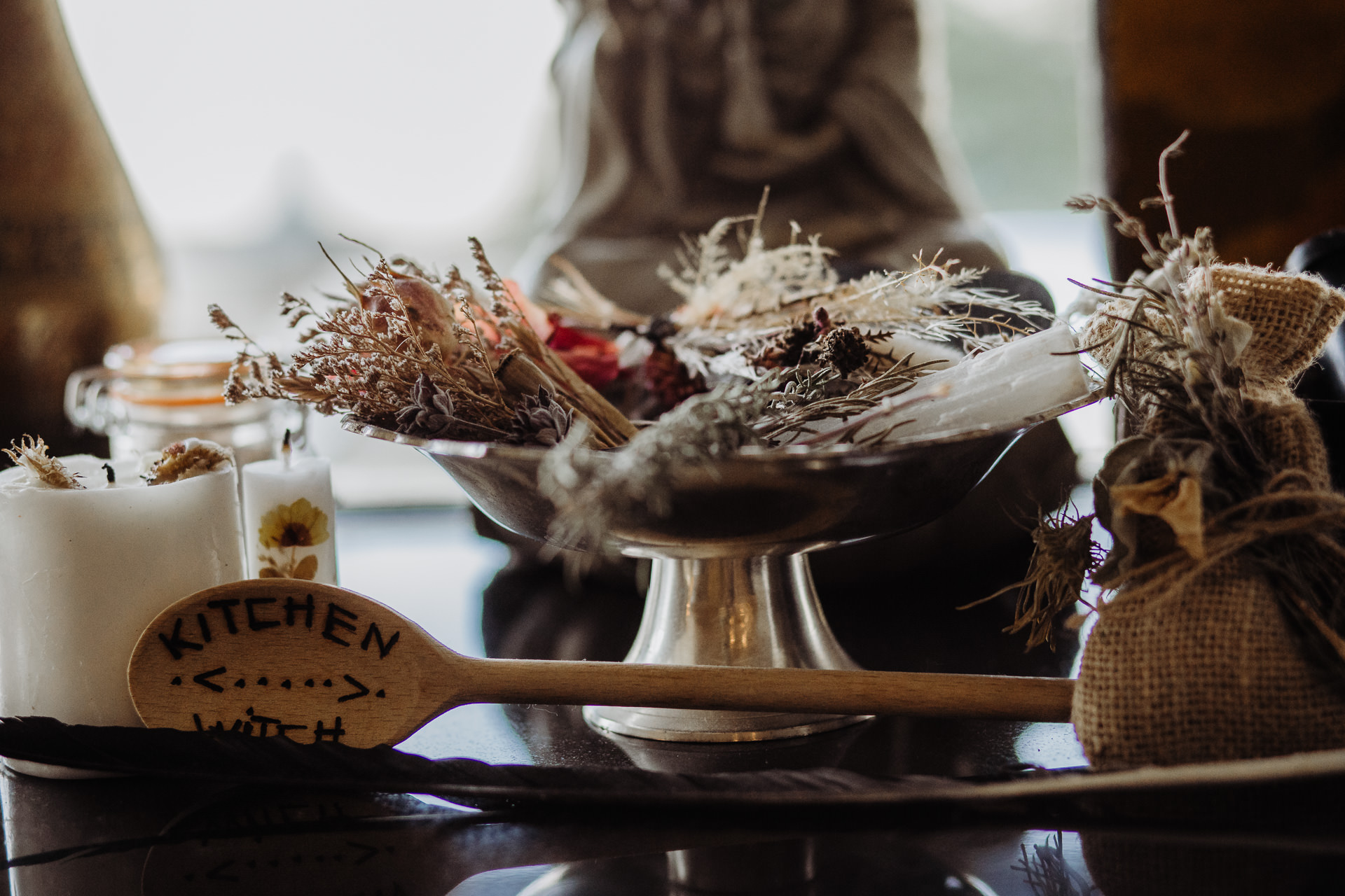 Branding Photo of Flowers and Kitchenware