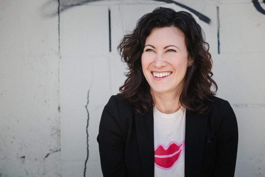 Portrait of a woman smiling