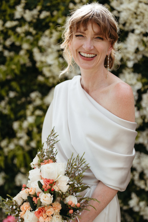 Bride portrait in Palm Springs, California